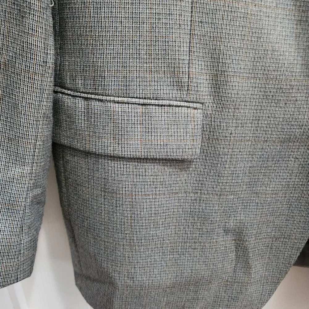 X2 Lauren Ralph Lauren LRL Blazer Sport Coat Suit‎ Jackets Beige/Gray Size 46/48